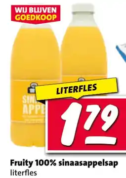Nettorama Fruity 100% sinaasappelsap aanbieding