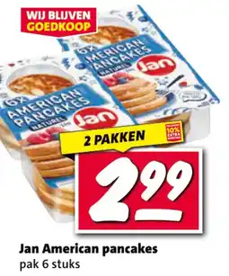 Nettorama Jan American pancakes aanbieding