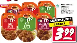 Nettorama Mora varkens of kipsaté aanbieding