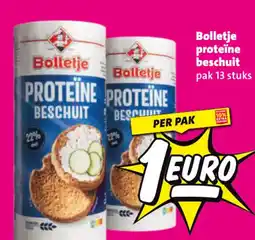 Nettorama Bolletje proteïne beschuit aanbieding