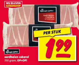 Nettorama aardbeien cakerol aanbieding