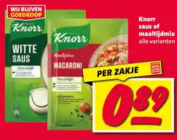 Nettorama Knorr saus of maaltijdmix aanbieding