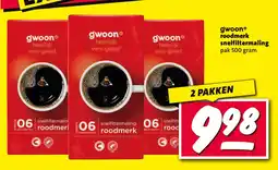 Nettorama gwoon roodmerk snelfiltermaling aanbieding