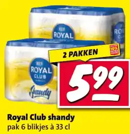 Nettorama Royal Club shandy aanbieding