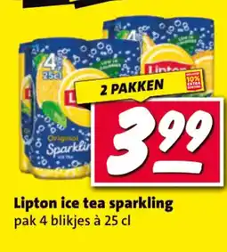 Nettorama Lipton ice tea sparkling aanbieding