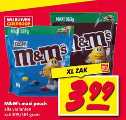 Nettorama M&M's maxi pouch aanbieding