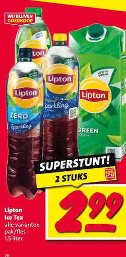 Nettorama Lipton Ice Tea aanbieding