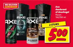 Nettorama Axe deodorant of douchegel aanbieding