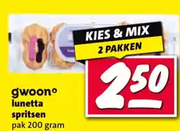 Nettorama gwoon lunetta spritsen aanbieding