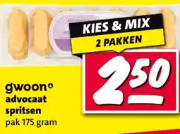 Nettorama gwoon advocaat spritsen aanbieding