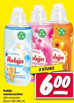 Nettorama Robijn wasverzachter aanbieding