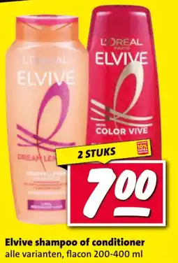Nettorama Elvive shampoo of conditioner aanbieding