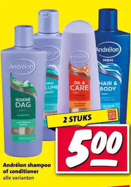 Nettorama Andrélon shampoo of conditioner aanbieding