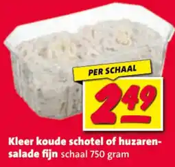Nettorama Kleer koude schotel of huzaren salade fijn aanbieding