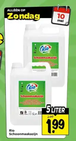 Vomar Voordeelmarkt Rio Schoonmaakazijn aanbieding
