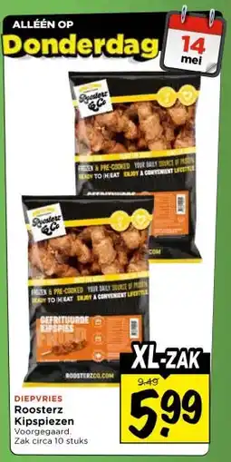 Vomar Voordeelmarkt DIEPVRIES Roosterz Kipspiezen aanbieding