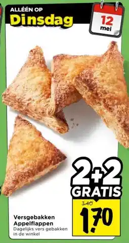 Vomar Voordeelmarkt Versgebakken Appelflappen aanbieding