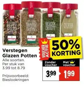 Verstegen Glazen Potten