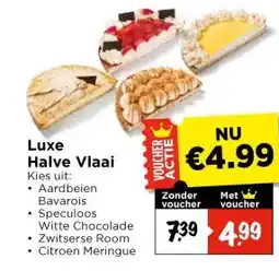 Vomar Voordeelmarkt Luxe Halve Vlaai aanbieding