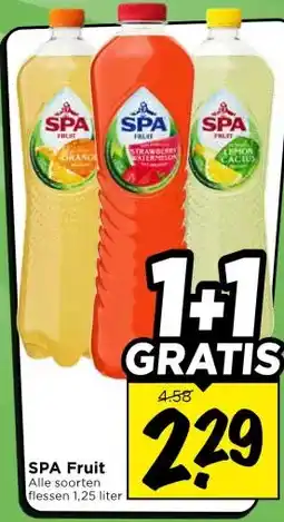 Vomar Voordeelmarkt SPA Fruit aanbieding