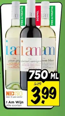 Vomar Voordeelmarkt I Am Wijn aanbieding