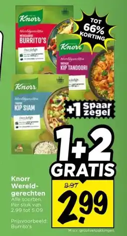 Vomar Voordeelmarkt Knorr Wereld- gerechten aanbieding