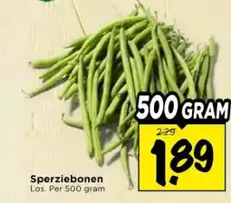 Vomar Voordeelmarkt Sperziebonen aanbieding