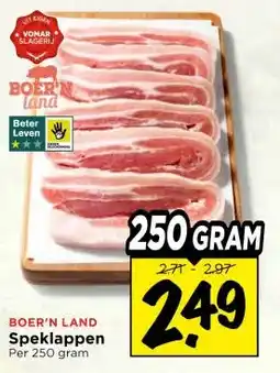 Vomar Voordeelmarkt BOER'N LAND Speklappen aanbieding
