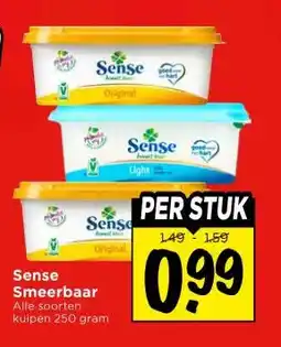 Vomar Voordeelmarkt Sense Smeerbaar aanbieding