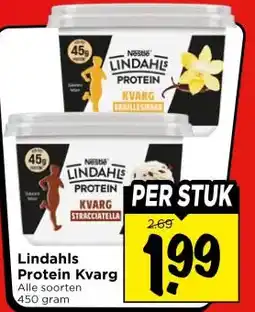 Vomar Voordeelmarkt Lindahls Protein Kvarg aanbieding