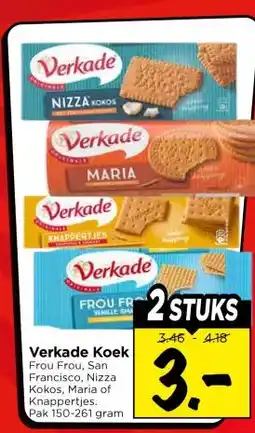 Vomar Voordeelmarkt Verkade Koek aanbieding