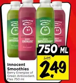Vomar Voordeelmarkt Innocent Smoothies aanbieding