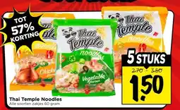 Vomar Voordeelmarkt Thai Temple Noodles aanbieding