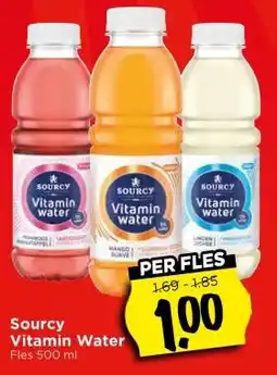 Vomar Voordeelmarkt Sourcy Vitamin Water aanbieding