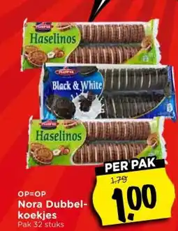 Vomar Voordeelmarkt Nora Dubbel- koekjes aanbieding