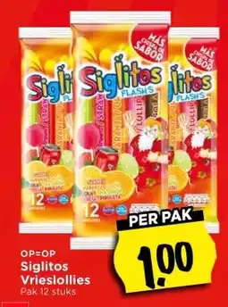 Vomar Voordeelmarkt Siglitos Vrieslollies aanbieding