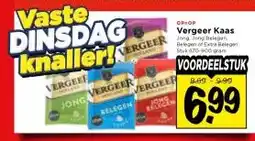 Vomar Voordeelmarkt Vergeer Kaas aanbieding