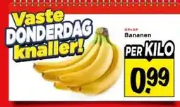 Vomar Voordeelmarkt Bananen aanbieding