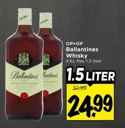 Vomar Voordeelmarkt Ballantines Whisky aanbieding