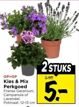Vomar Voordeelmarkt Kies & Mix Perkgoed aanbieding