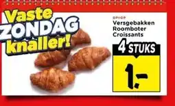 Vomar Voordeelmarkt Versgebakken Roomboter Croissants aanbieding