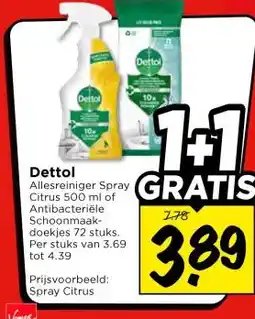 Vomar Voordeelmarkt Dettol aanbieding