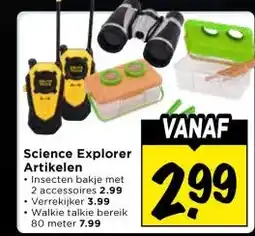 Vomar Voordeelmarkt Science Explorer Artikelen aanbieding