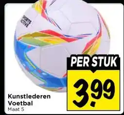 Vomar Voordeelmarkt Kunstlederen Voetbal aanbieding