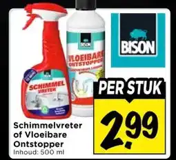 Vomar Voordeelmarkt Schimmelvreter of Vloeibare Ontstopper aanbieding