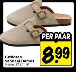 Vomar Voordeelmarkt Gesloten Sandaal Dames aanbieding