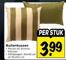 Vomar Voordeelmarkt Buitenkussen aanbieding
