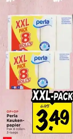 Vomar Voordeelmarkt Perla Keuken- papier aanbieding