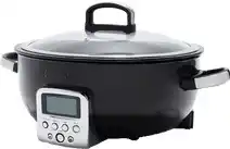 Bol.com GreenPan Elite Omnicooker Black 5.6L - PFAS-vrij aanbieding