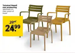 Xenos Tuinstoel Napoli met armleuning aanbieding
